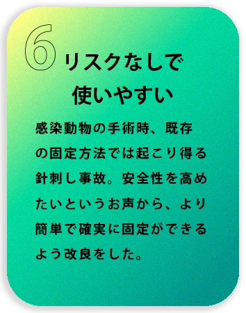 マグネット式マウス固定器